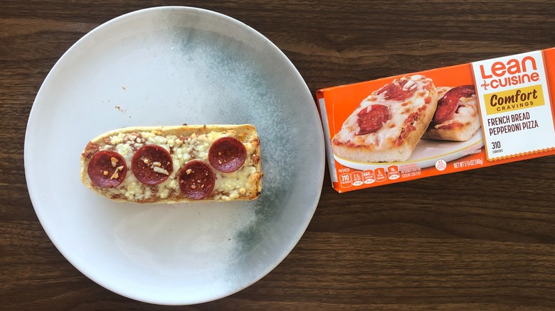 Lean Cuisine personal French bread pepperoni pizza