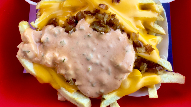 Animal Style In-N-Out fries
