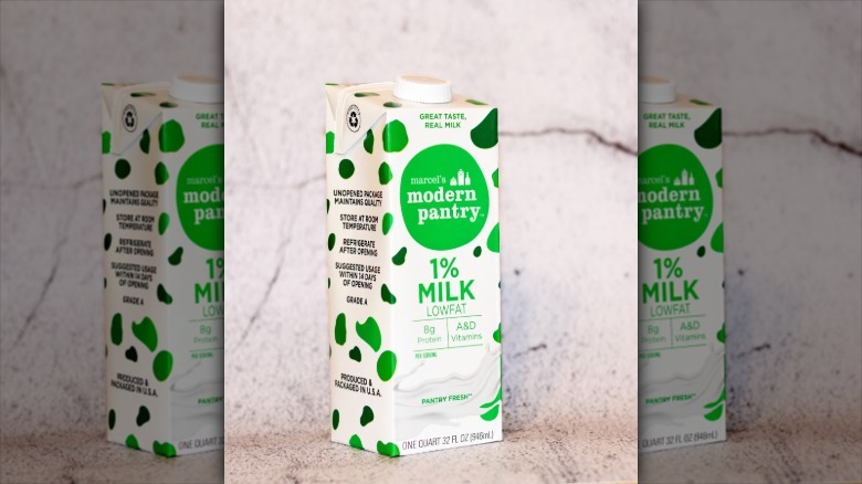 Marcel's Modern pantry shelf-stable milk carton