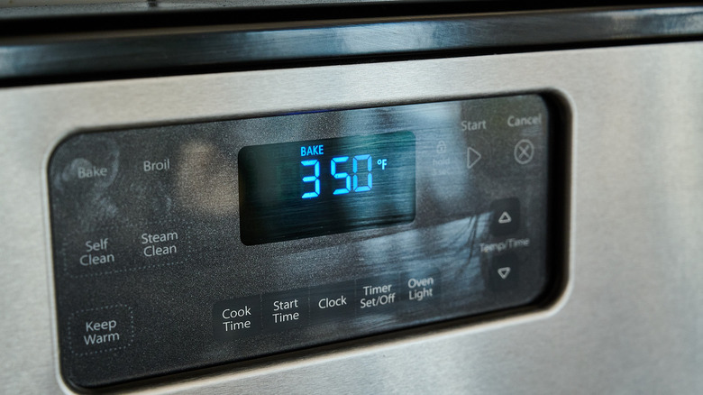 heating oven to 350F