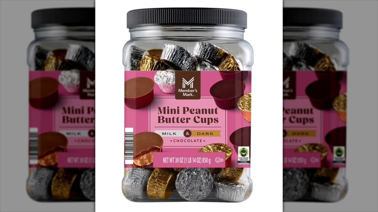 Member's Mark Mini Peanut Butter Cup tub
