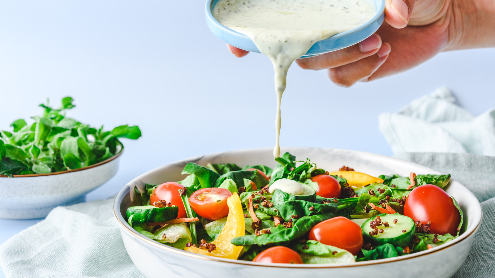 This Secret Ingredient Will Take Your Salad Dressing Up A Notch