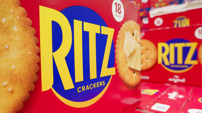 A box of Ritz crackers
