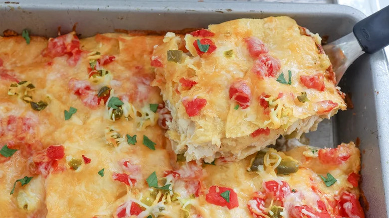 King Ranch chicken casserole