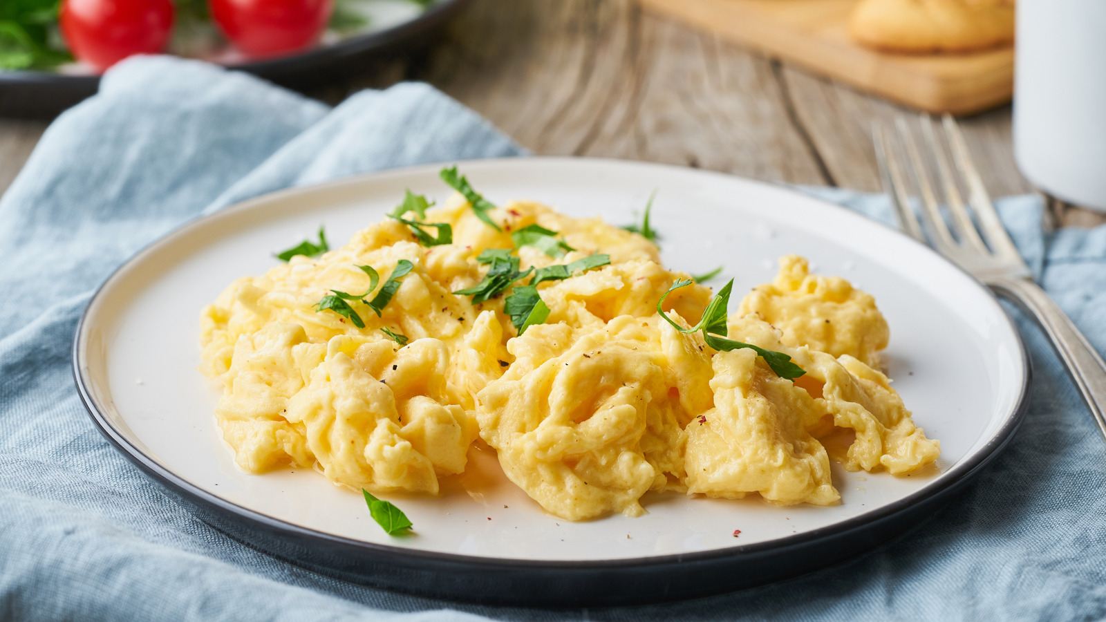 This Unconventional Fruit Takes Scrambled Eggs From Good To Great - Tasting Table