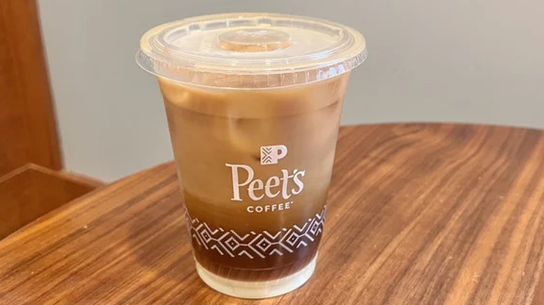 Peet's Coconut Black Tie Latte