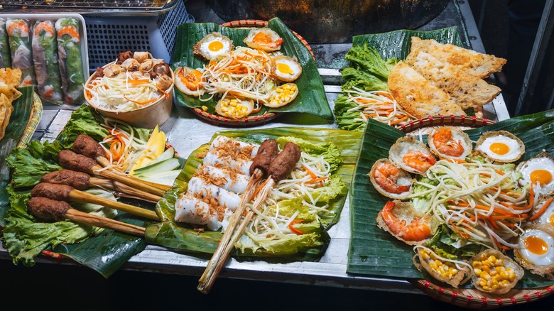 street food dishes in Vietnam