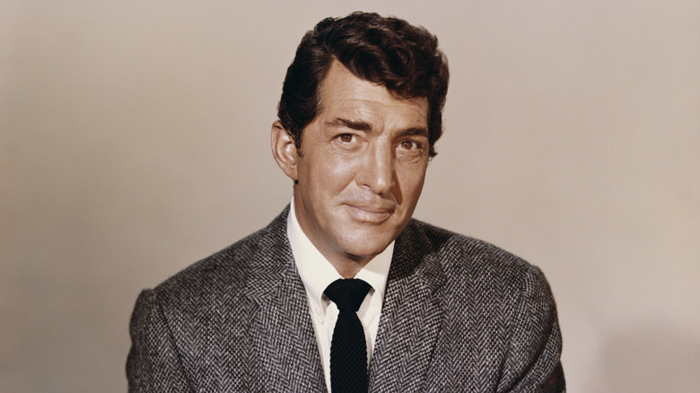 Dean Martin in color headshot