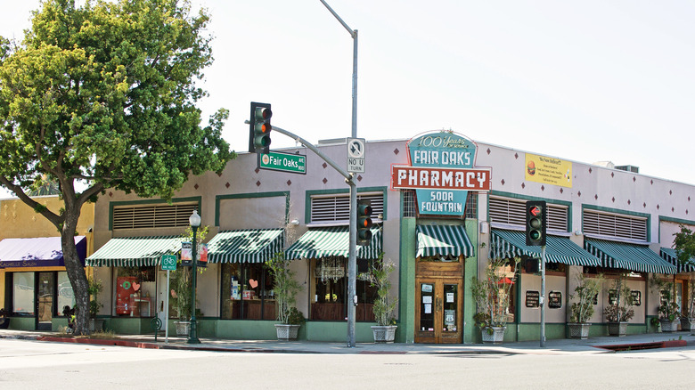 Fair Oaks Pharmacy on a nice day
