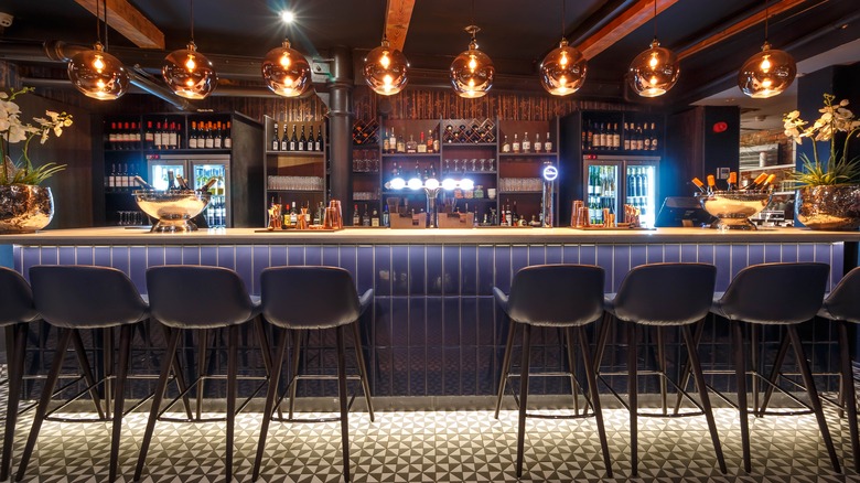 cocktail bar interior
