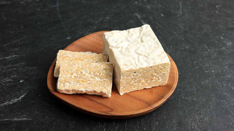 block of tempeh