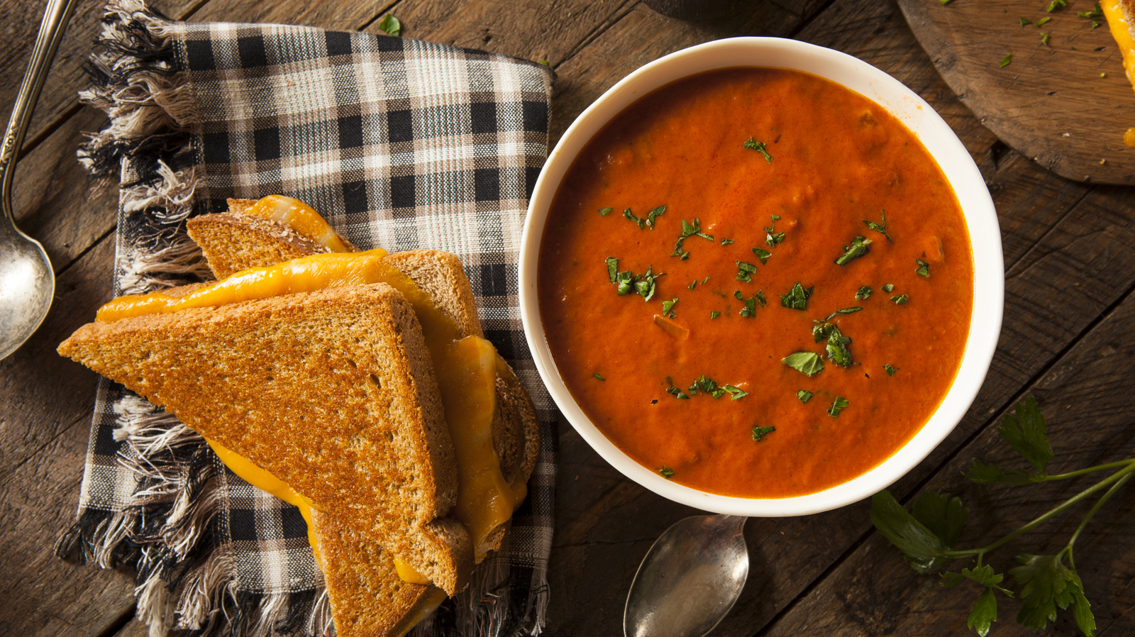 For A Heartier Grilled Cheese Pairing, Look Beyond Tomato Soup