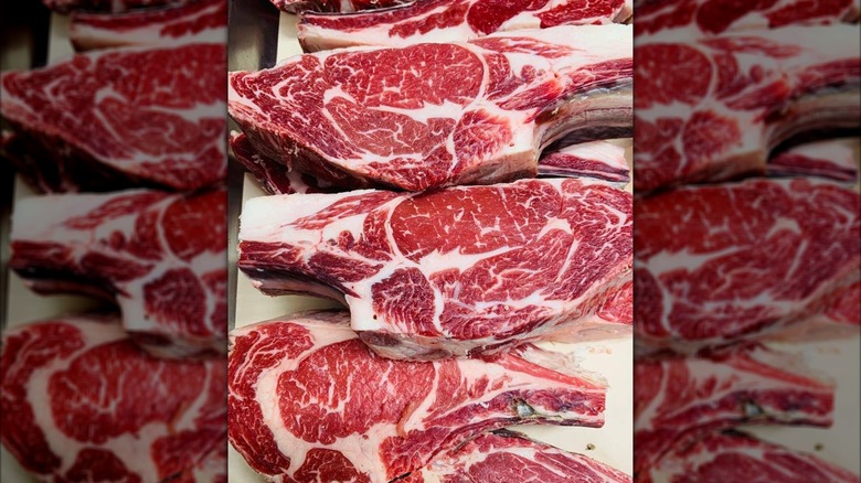 bone in ribeye steaks