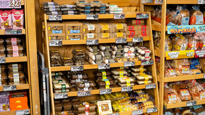 A bakery selection at a Trader Joe's store