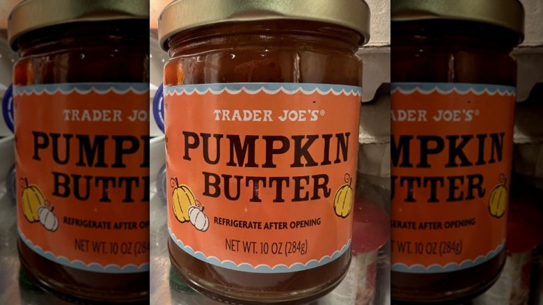 A jar of Trader Joe's Pumpkin Butter