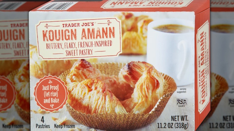Box of Trader Joe's Kouign Amann.
