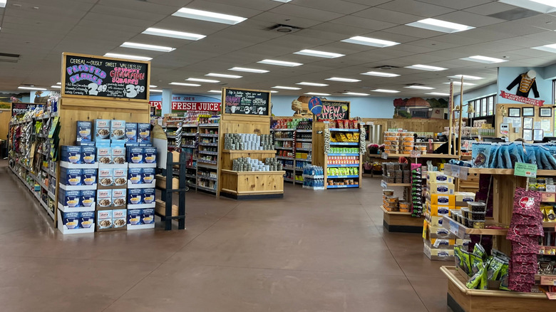 snacks inside of a Trader Joe's