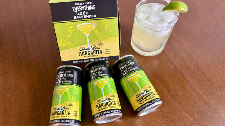 Trader Joe's margarita cans