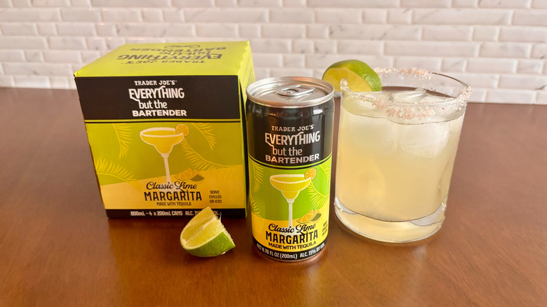 Trader Joe's margarita with box