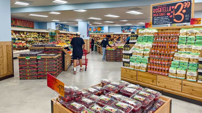 The interior of Trader Joe's
