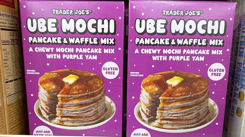 Trader Joe's ube pancake mix