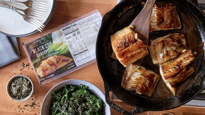 Trader Joe's Wild Alaskan Black Cod Sablefish with a Miso Maranade