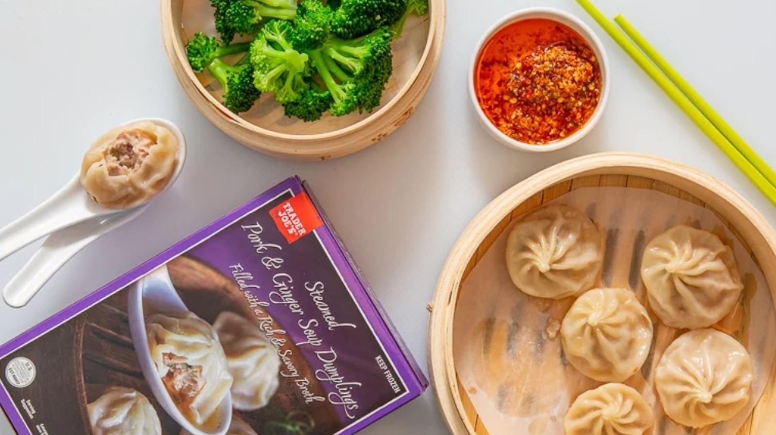 Trader Joe's Frozen Dumplings In Quick Broth Is The Dinner Hack You Need