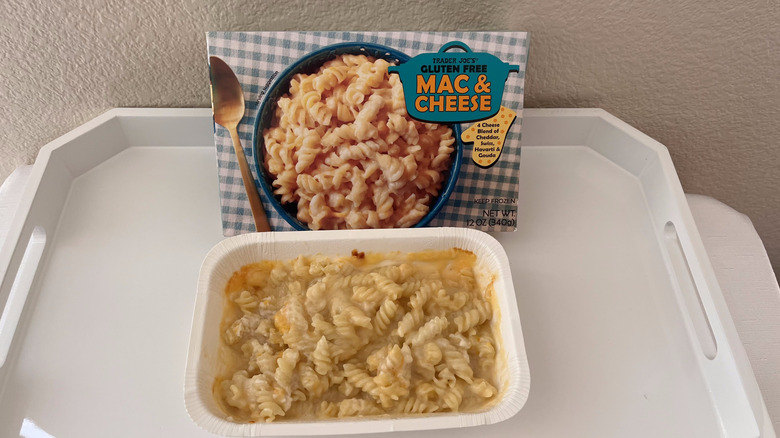 Gluten Free Mac & Cheese  on a tray
