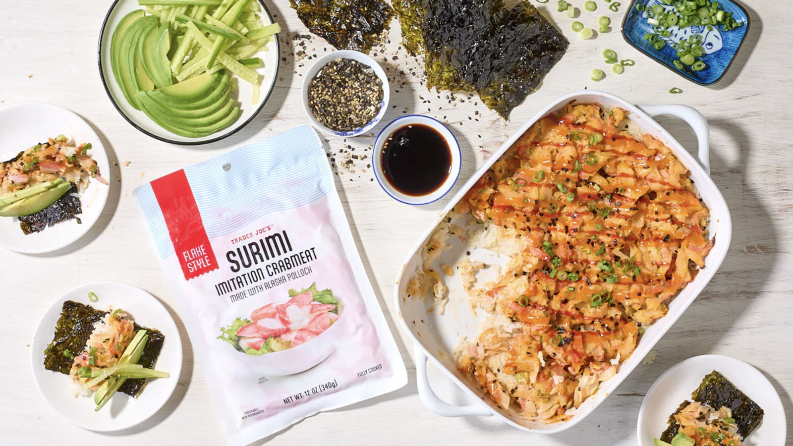 Here's What Trader Joe's Imitation Crab Meat Is Really Made From