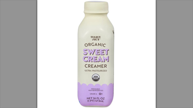 Trader Joe's new sweet cream creamer bottle
