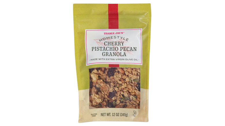 Bag of Trader Joe's Homestyle Cherry Pistachio Pecan Granola