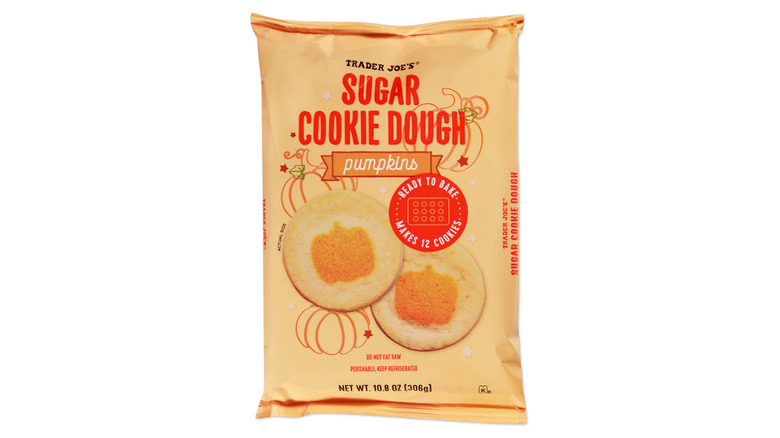 Bag of Trader Joe's Pumpkins Sugar Cookie Dough