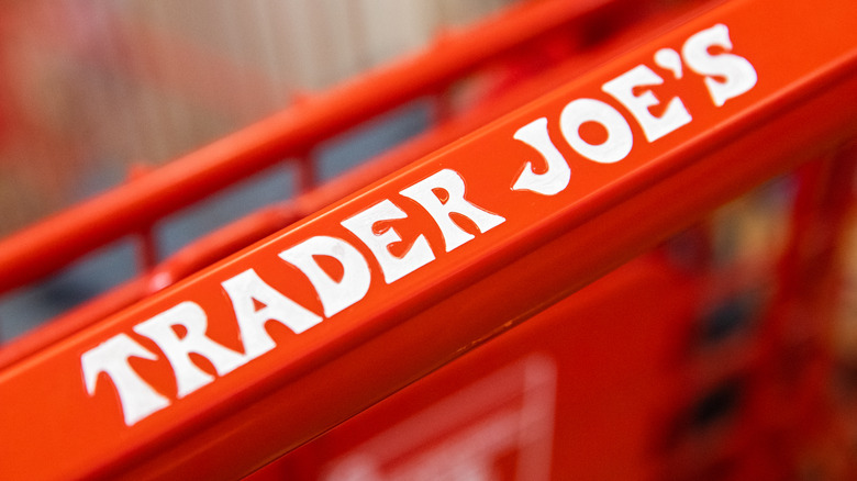 Trader Joe's shopping cart handle