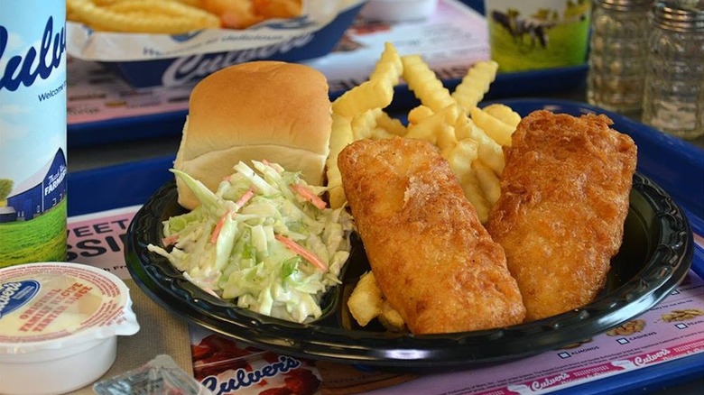 Culver's cod dinner