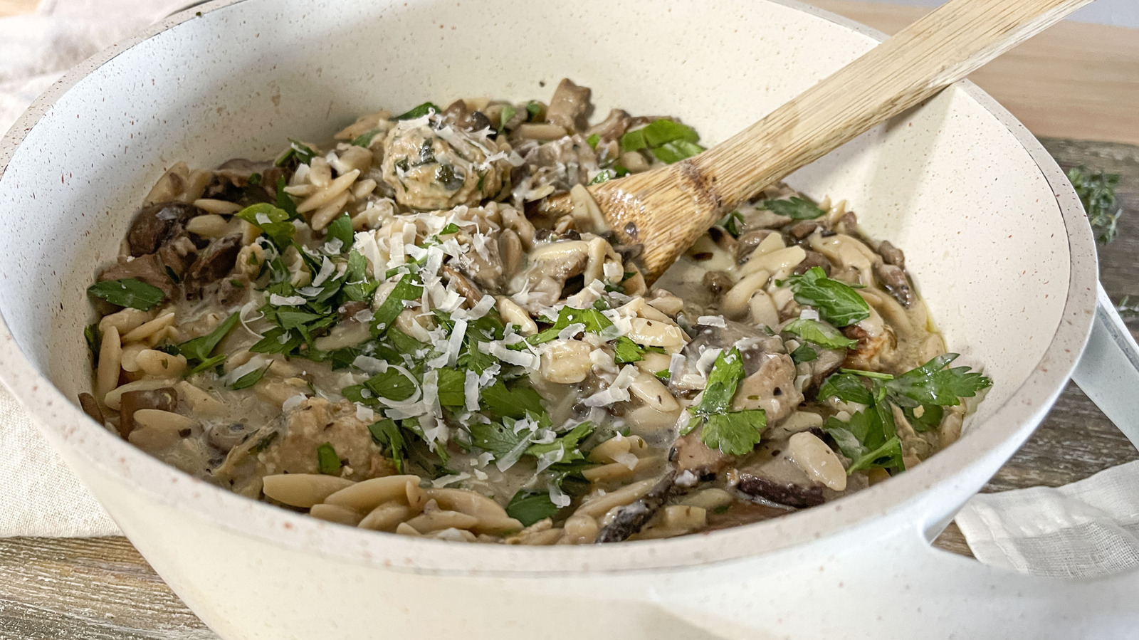 Transform A Pound Of Ground Turkey Into This Hearty And Comforting Soup
