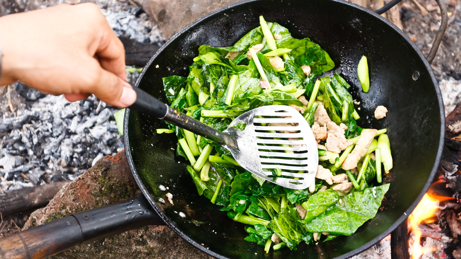 Try Using A Wok Instead Of Your Grill For Creative Outdoor Cooking