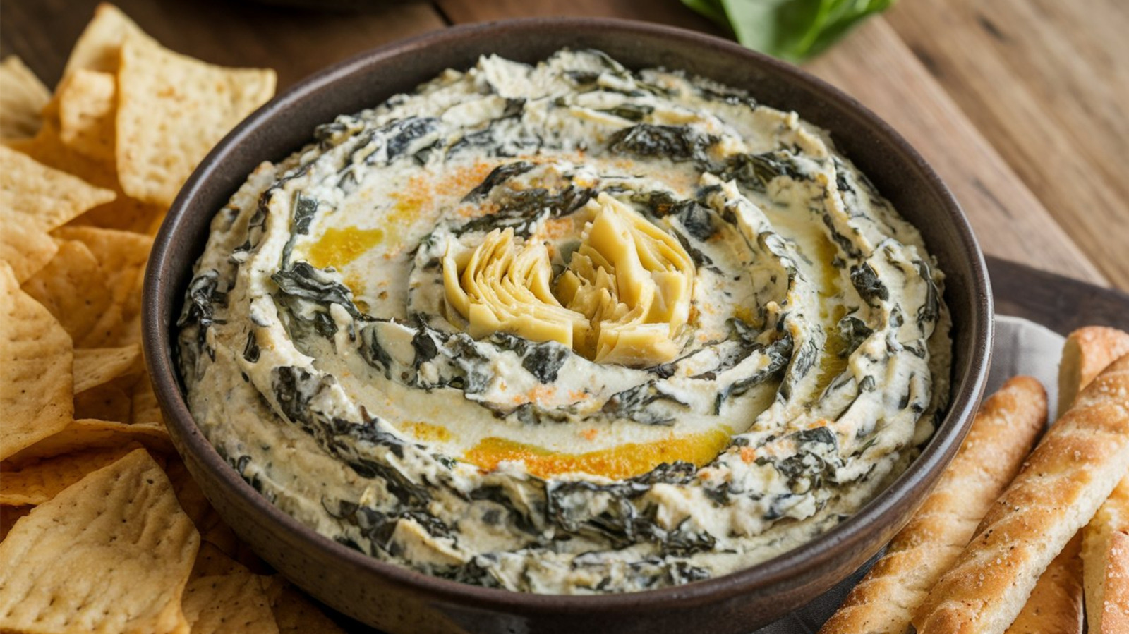 Turn Basic Spinach Dip Into A Delicious Appetizer With One Store-Bought Gem - Tasting Table