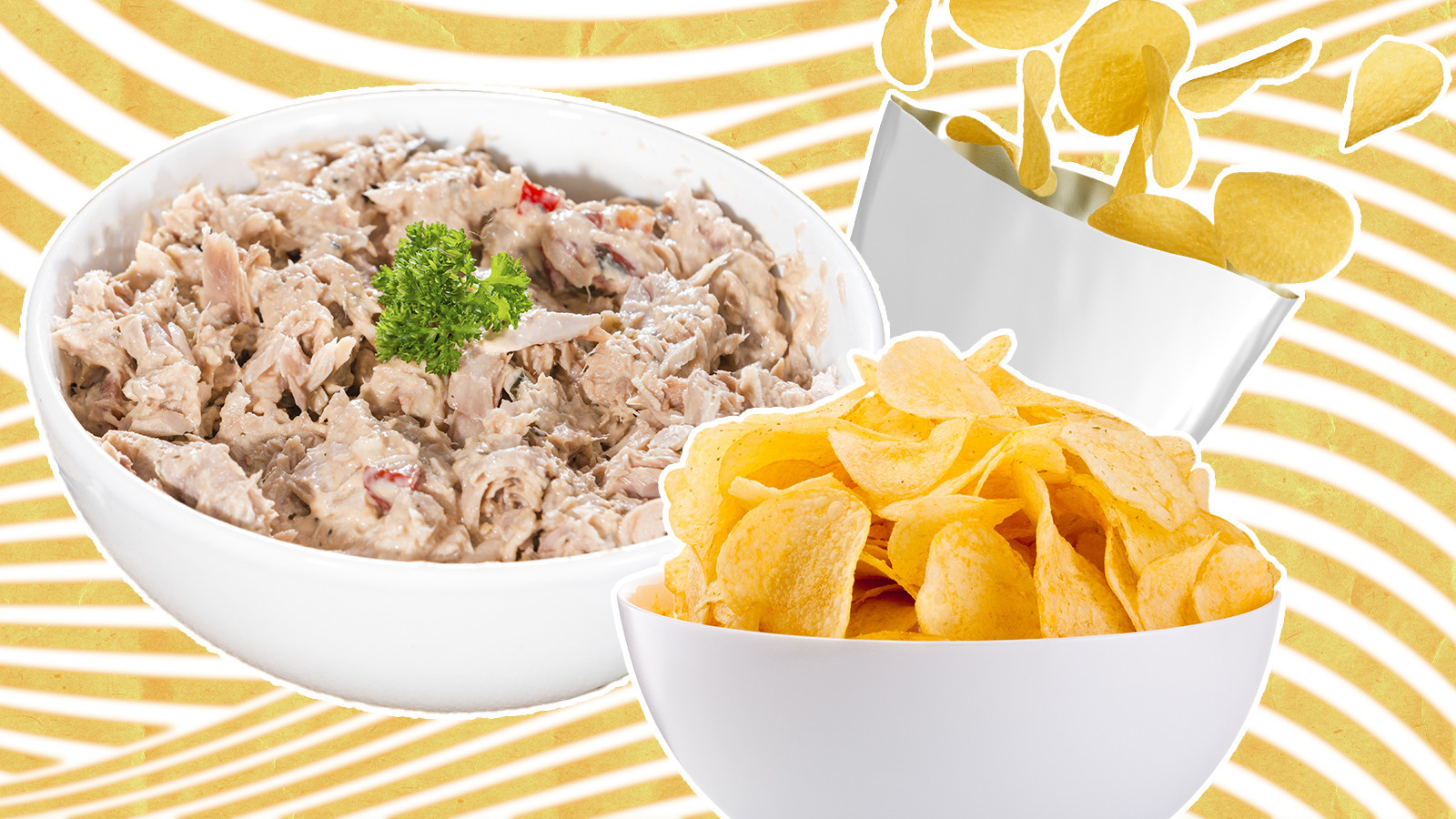 Turn Tuna Salad Into A Creamy Dip That Pairs Perfectly With Potato Chips