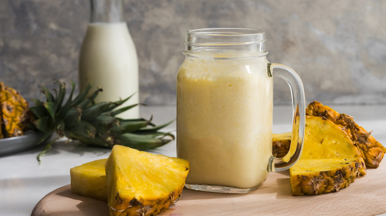 pineapple protein shake