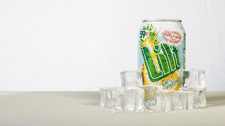 Can of Lilt tropical soda