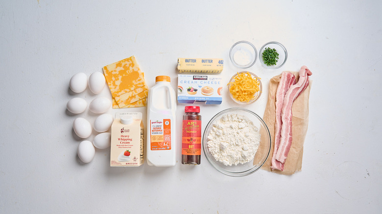 Ingredients on a table