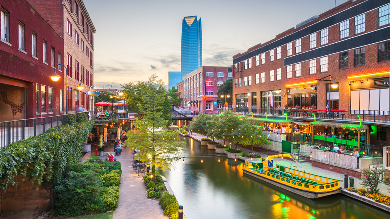 Bricktown River Walk in Oklahoma City