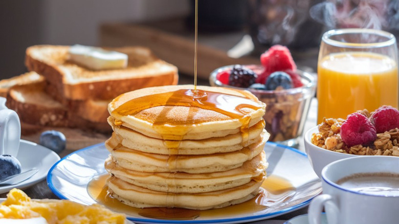 breakfast spread