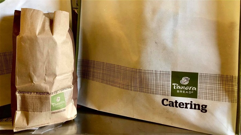 Panera Bread delivery and catering bags