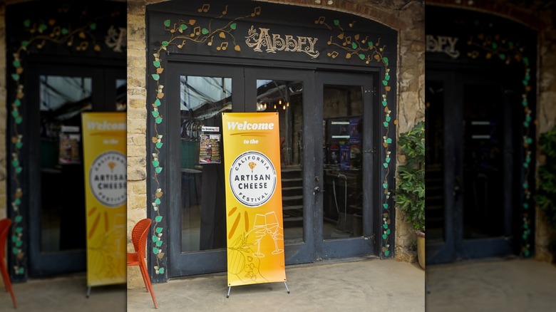 Cheese, charcuterie, and olive board at the California Artisan Cheese Festival