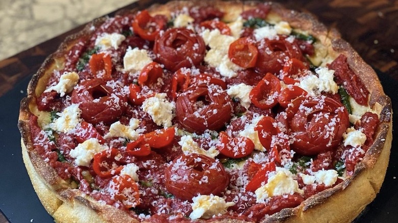 Pittsburgh-style pizza