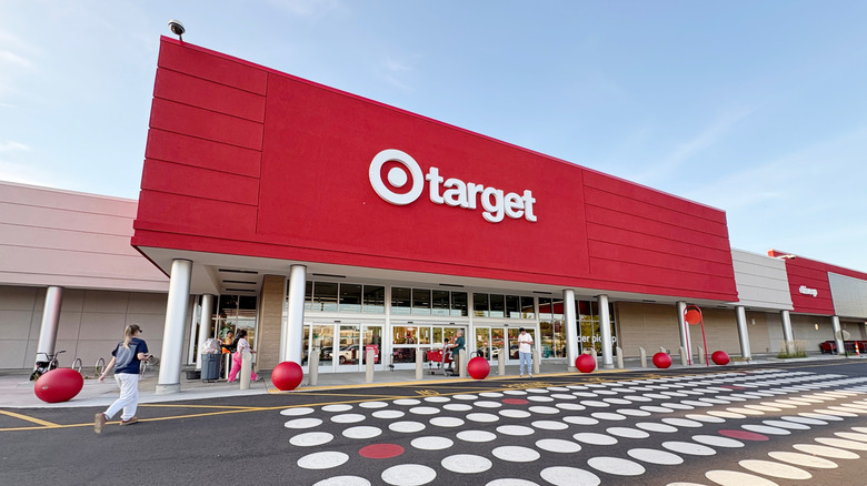 The exterior of a Target supermarket