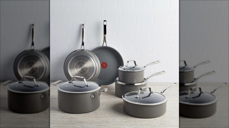 T-fal Excellence Ceramic Non-Stick Cookware Set at Costco