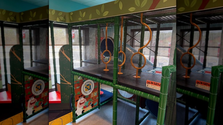 Colorful Chick-fil-A playground