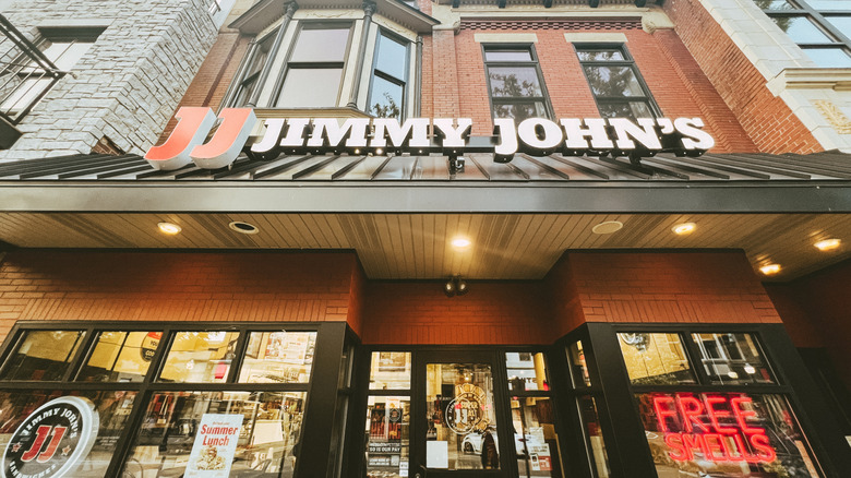 Jimmy Johns sandwich shop exterior